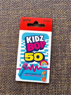 Hard to find Yoto YOTO Card  🎶 Kidz Bop 50 Card -  Not Sold in Canada